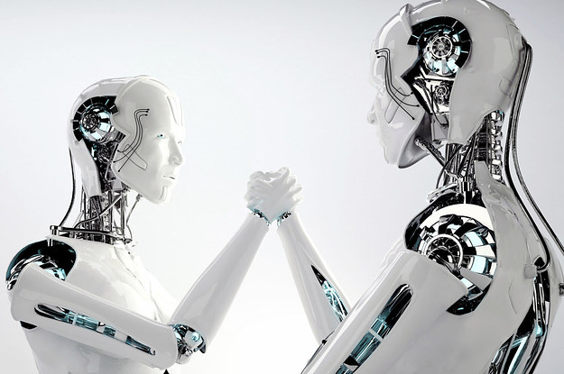 How do robots communicate with each other?