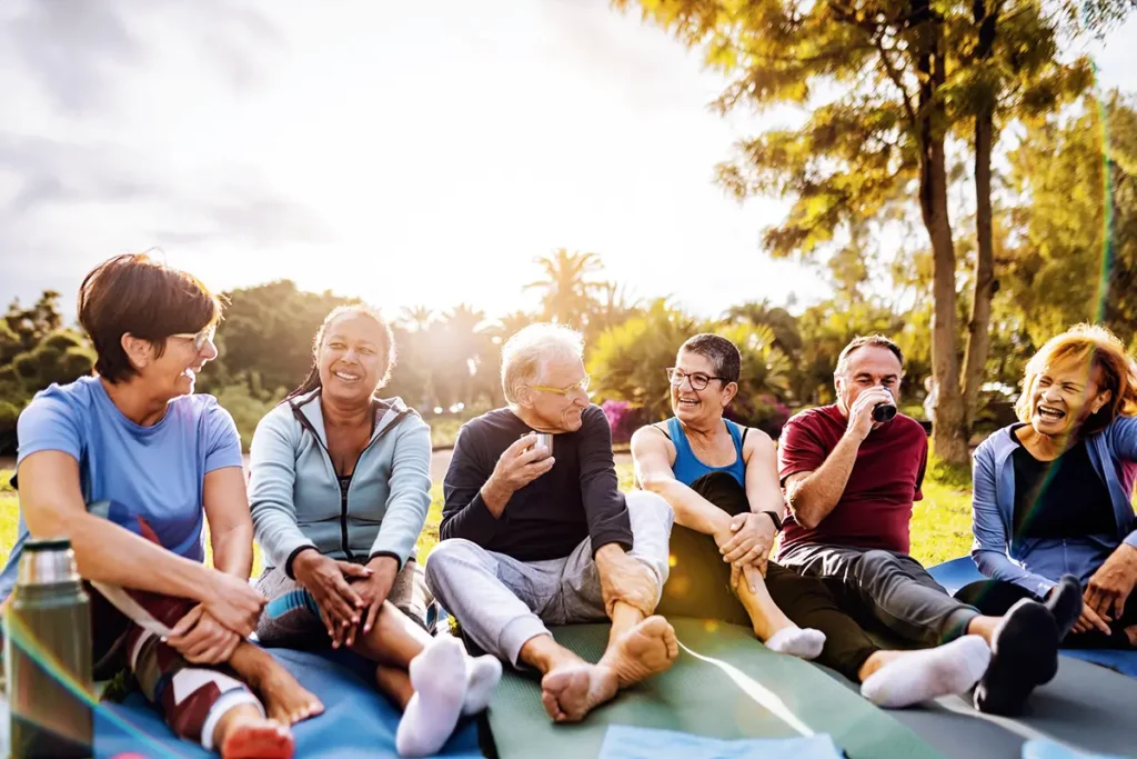 Outdoor Yoga Promoting Social Engagement and Active Aging.webp