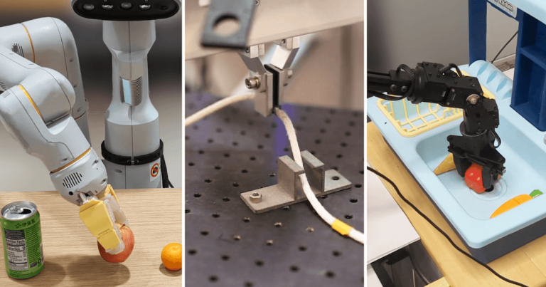 Scaling up learning across many different robot types