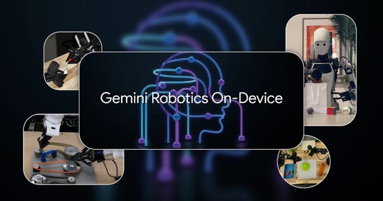 Home 19 Gemini Robotics On-Device brings AI to local robotic devices
