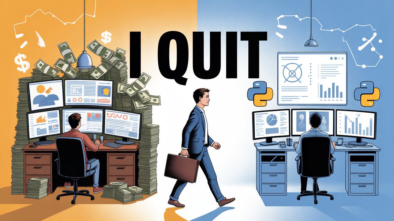Why I Quit My 6 Figure Side Hustle for a Full-Time Data Science Job 1 Freelance vs Full-Time Data Scientist