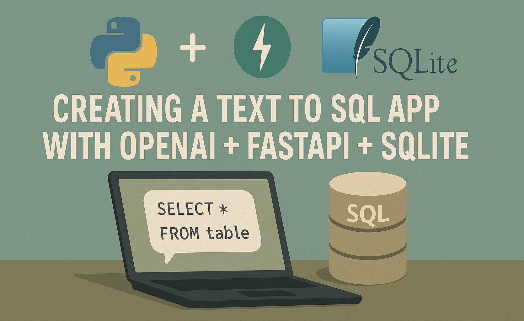 Creating a Text to SQL App with OpenAI + FastAPI + SQLite 1 Creating a Text to SQL App with OpenAI + FastAPI + SQLite