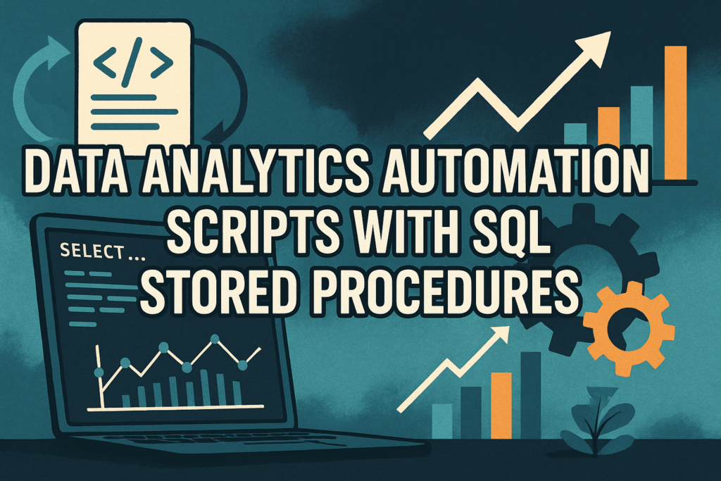 kdn data analytics automation scripts with sql sps