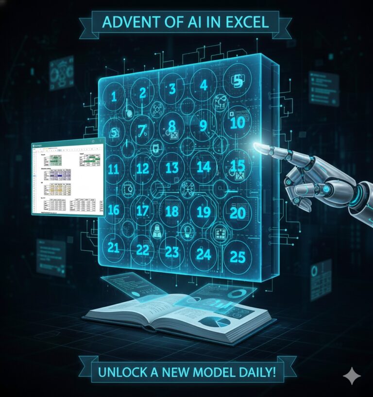 The Machine Learning and Deep Learning “Advent Calendar” Series: The Blueprint