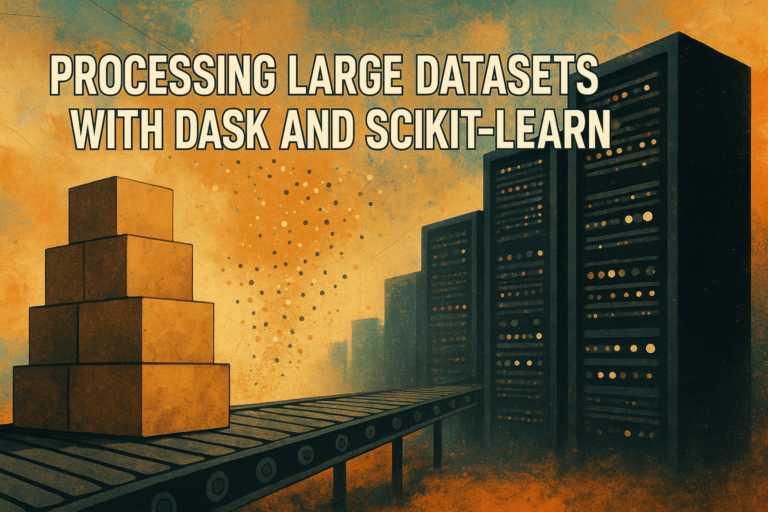 Processing Large Datasets with Dask and Scikit-learn
