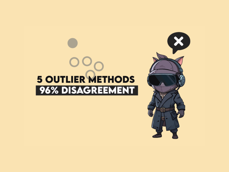 We Used 5 Outlier Detection Methods on a Real Dataset: They Disagreed on 96% of Flagged Samples