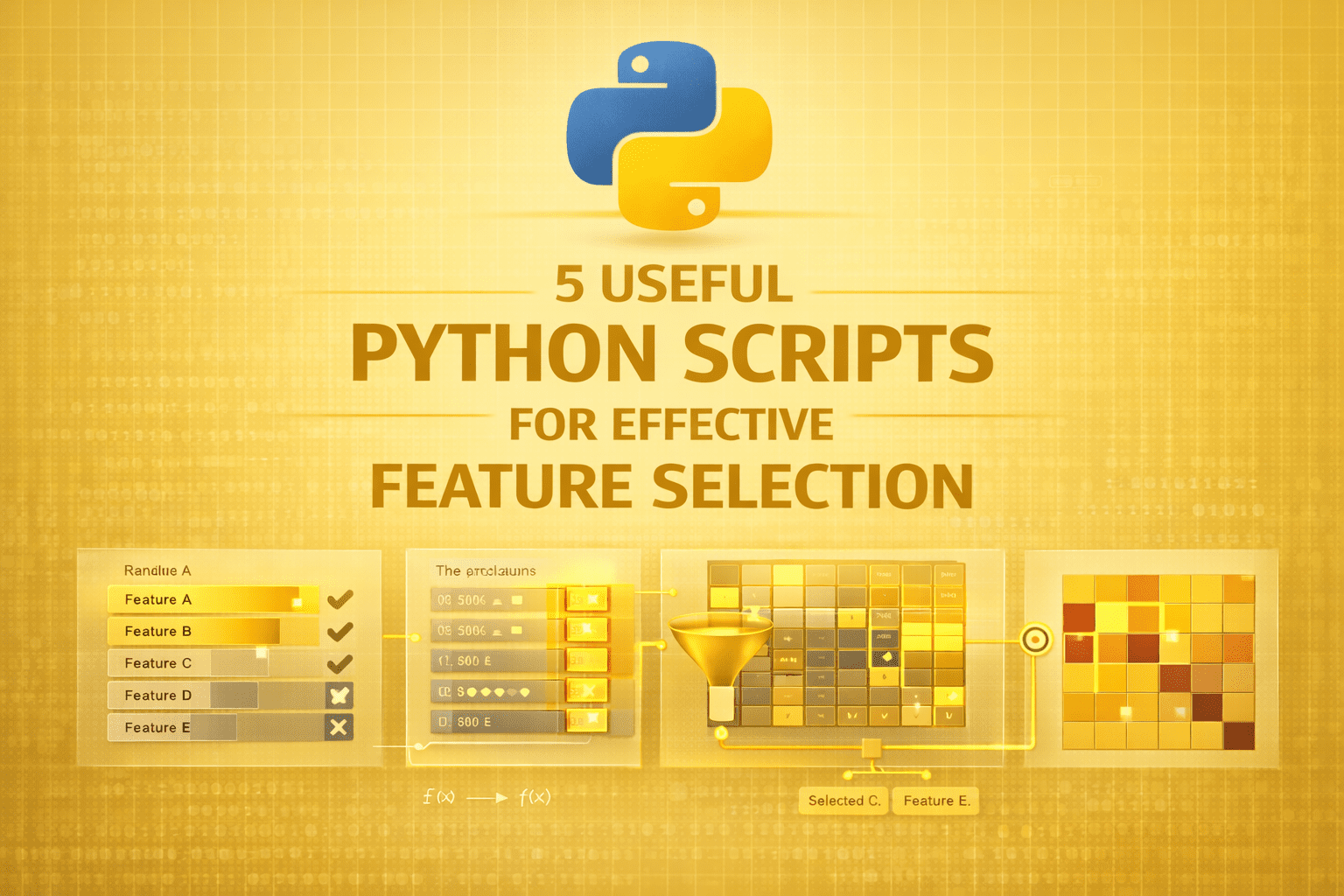 5 Useful Python Scripts For Effective Feature Selection