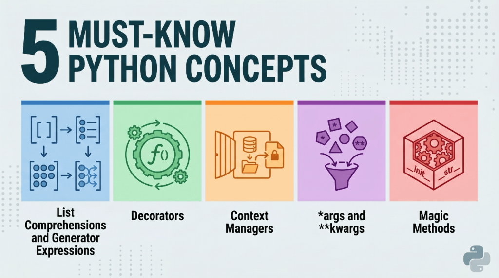 5 Must-Know Python Concepts - KDnuggets 1 kdn 5 must know python concepts