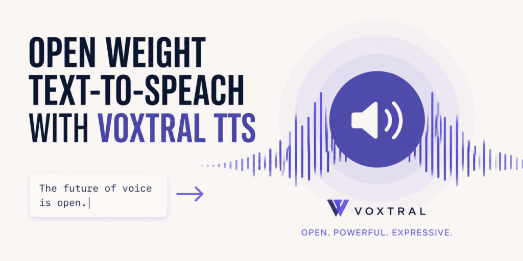 kdn open weight text to speach with voxtral tts feature