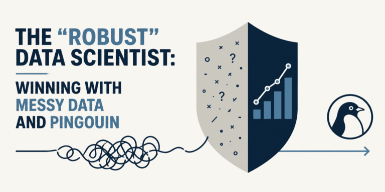 The “Robust” Data Scientist: Winning with Messy Data and Pingouin