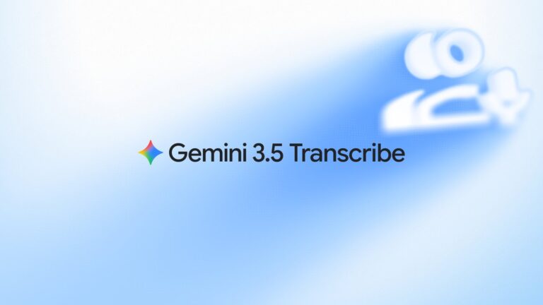 Introducing Gemini 3.5 Transcribe