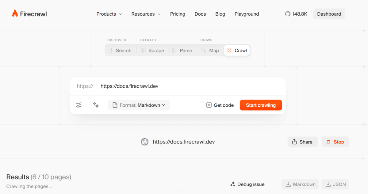 7 Best Web Crawling Tools and APIs in 2026 2 img 6a748bb80aec6