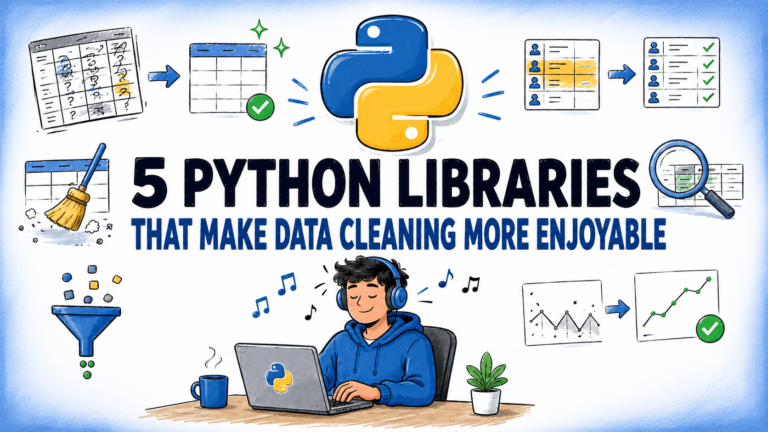 5 Python Libraries That Make Data Cleaning More Enjoyable