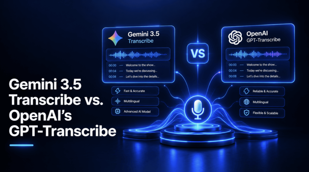KDN Shittu Gemini 3.5 Transcribe vs OpenAIs GPT Transcribe scaled