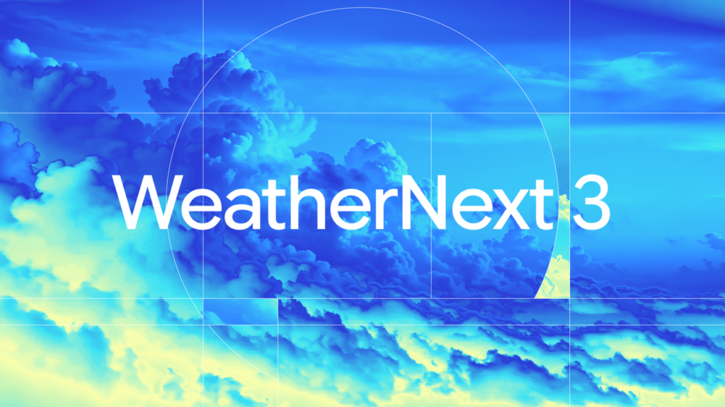 Our most advanced global weather AI model 3 WeatherNext3 Title.width 1300
