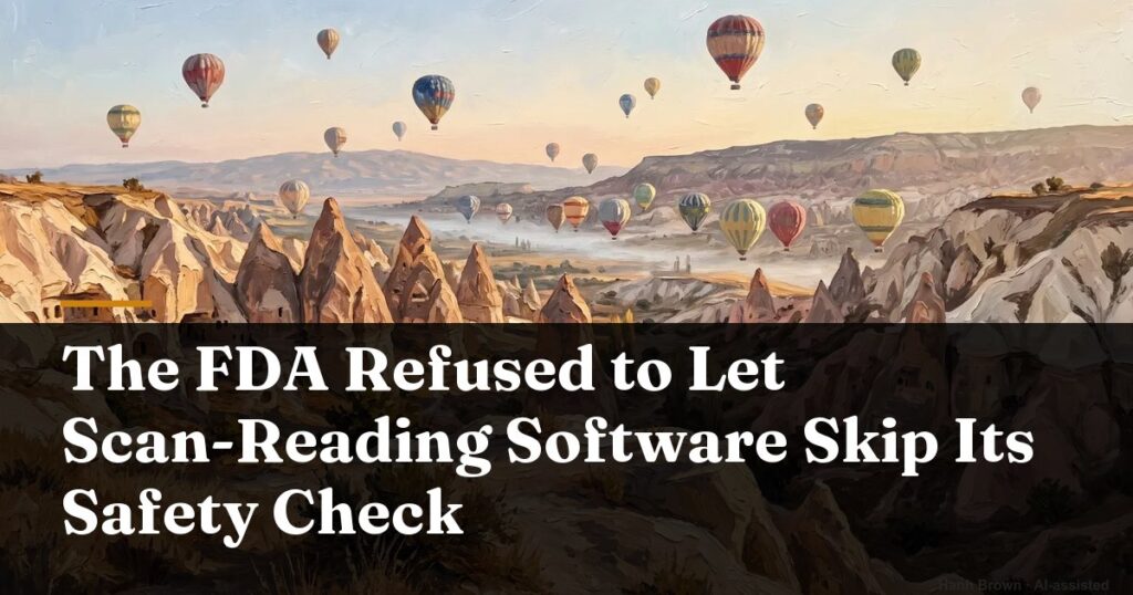 fda says no to skipping ai scan review