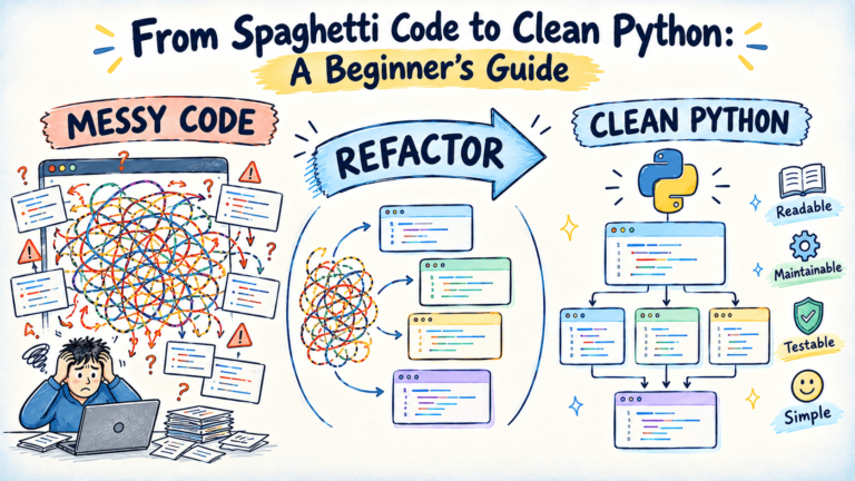 From Spaghetti Code to Clean Python: A Beginner’s Guide