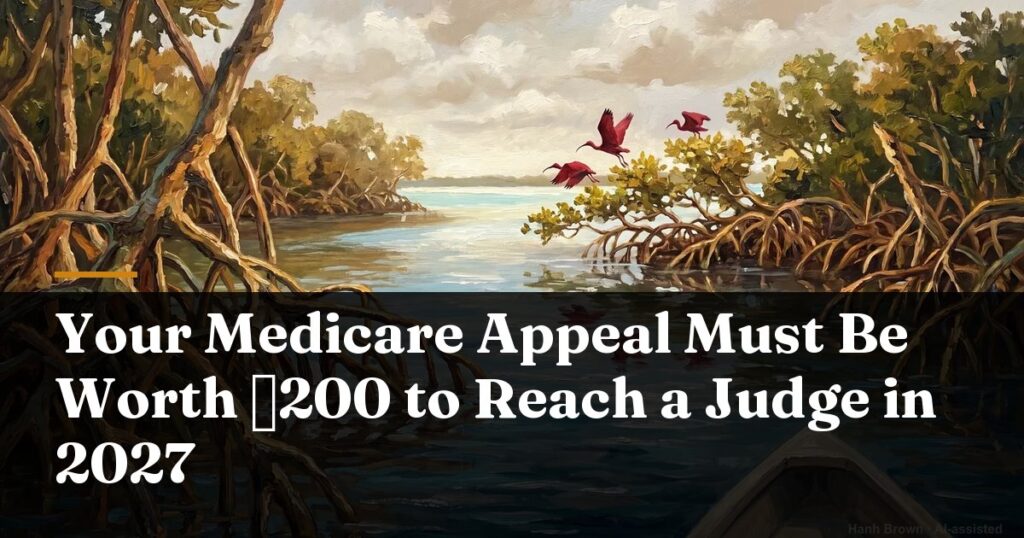 medicare appeal threshold 2027