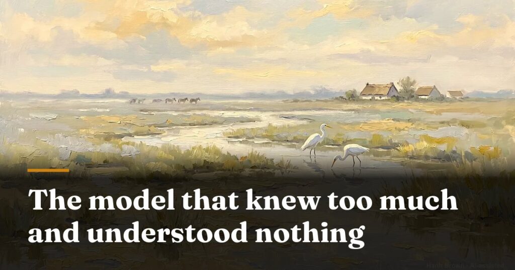 the model that knew too much