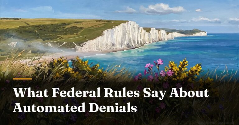 What Federal Rules Say About Automated Denials