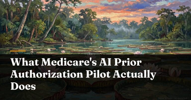 What Medicare’s AI Prior Authorization Pilot Actually Does
