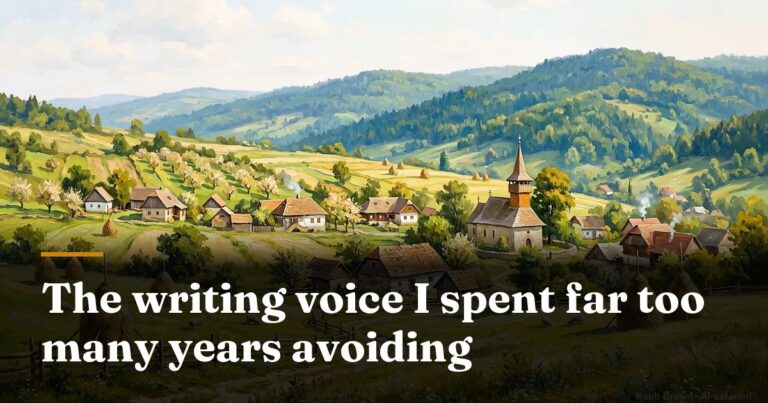 The writing voice I spent far too many years avoiding