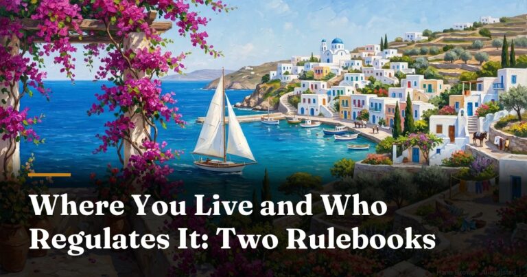 Where You Live and Who Regulates It: Two Rulebooks